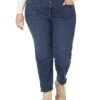 Madewell Plus Highest Rise Slim Straight Jeans In Larchley Wash: TENCEL™ Denim Edition -Madewell Store 81xQ6Q3AekL. AC SR736920