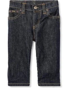 Polo Ralph Lauren Kids Hampton Straight Stretch Jeans In Vestry Wash Stretch (Infant)