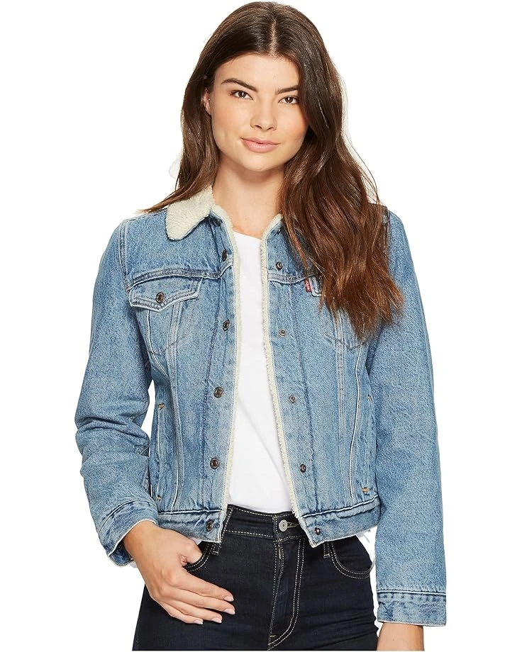Levi's® Womens Original Sherpa Trucker Jacket 3 Levi's® Womens Original Sherpa Trucker Jacket
