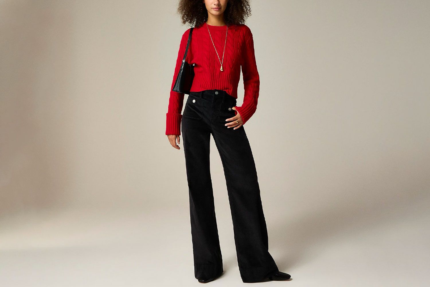 Madewell Store -Madewell Store wide leg velvet sailor trouser 2e69185e4d40434ea2e7daaddfb0c31d